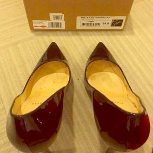 1/2 size too small; ordered booties bigger & fit